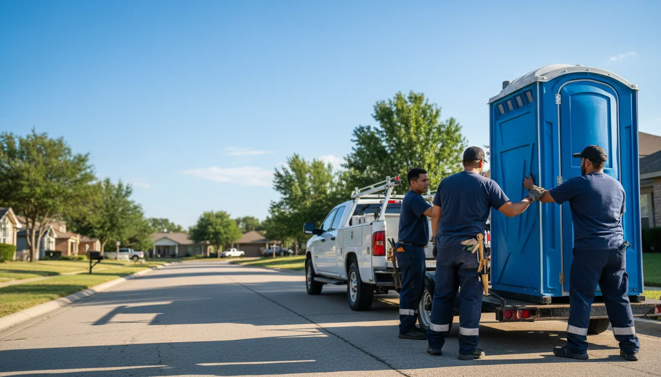 Portable Toilet Rental in Marshfield, MO near me